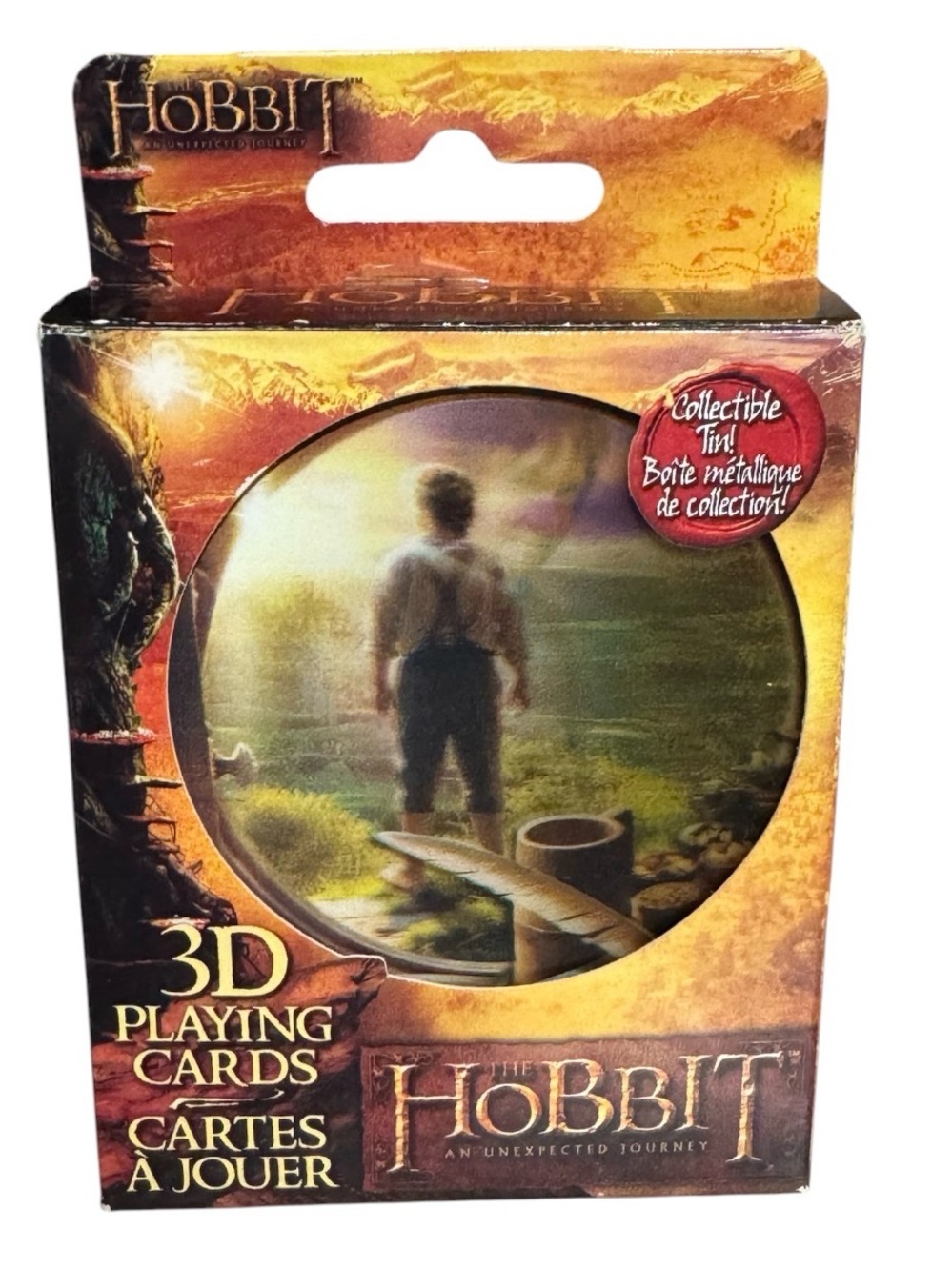 NIB of The Hobbit: An Unexpected Journey 3D lenticular playing cards